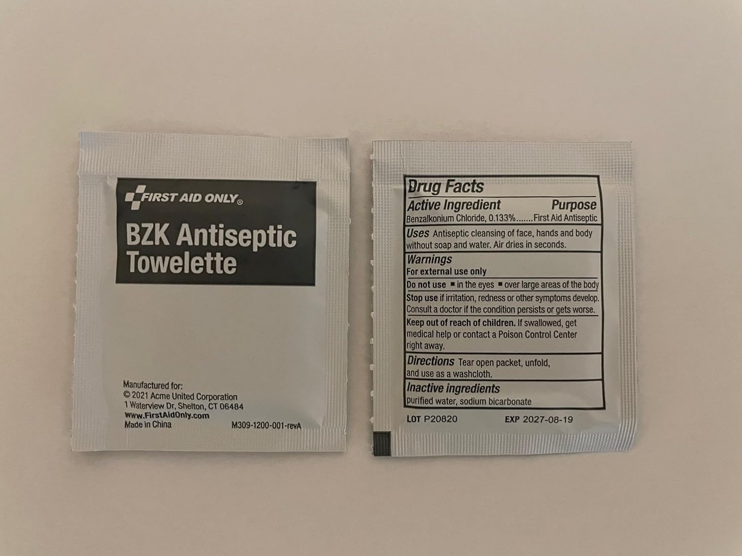 image:imageFirst Aid Kit Refill for 10 People 59 Count Package may vary