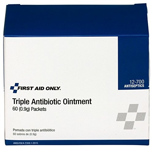 image:imageFirst Aid Only 12700 Triple Antibiotic Ointment Packets 60 Count60