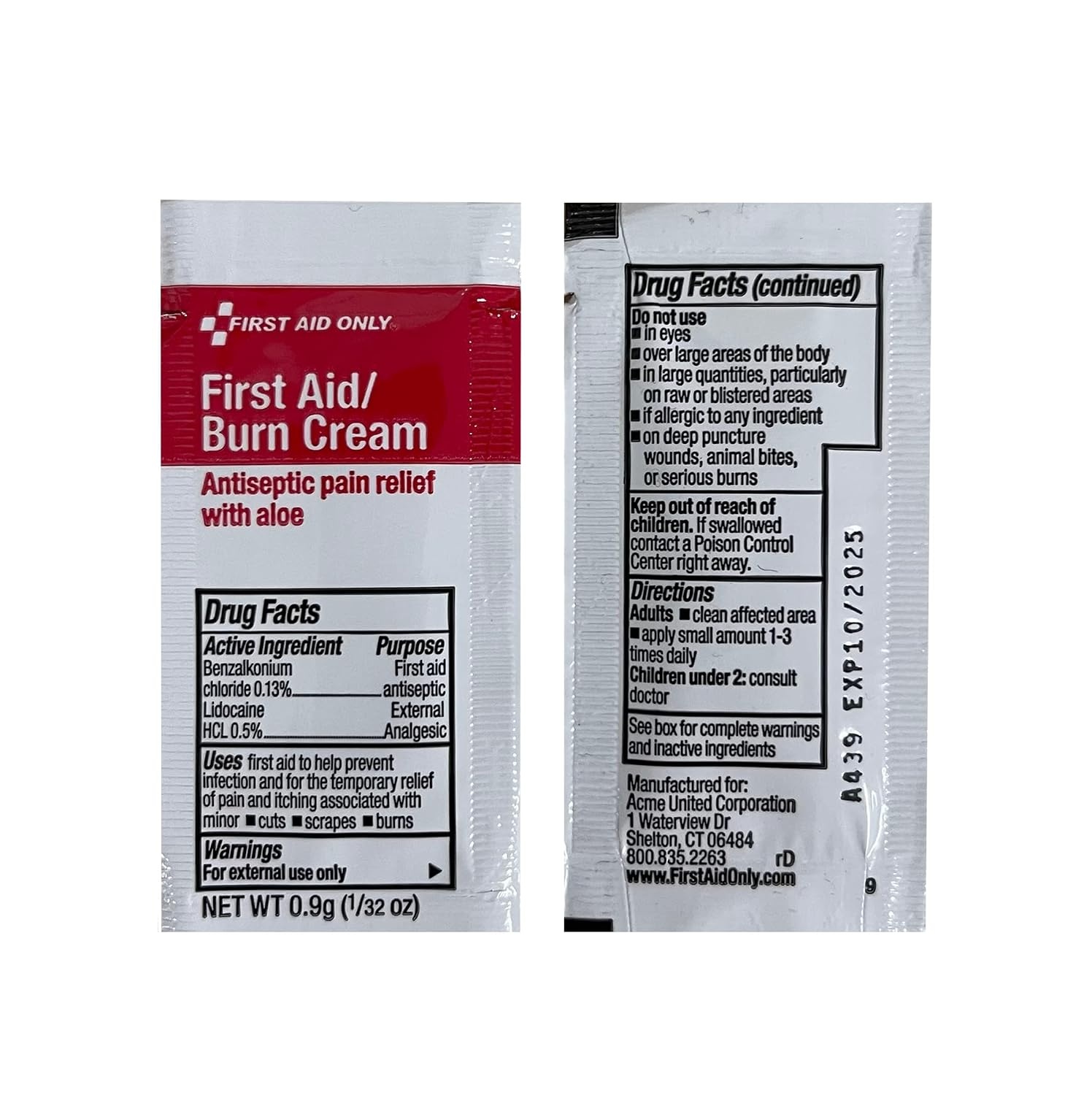 image:imageFirst Aid Only 91323 ANSI A 2021 and OSHA Compliant First Aid Kit 10Person Emergency First Aid Kit for Business Home Car and Worksites 76 Pieces