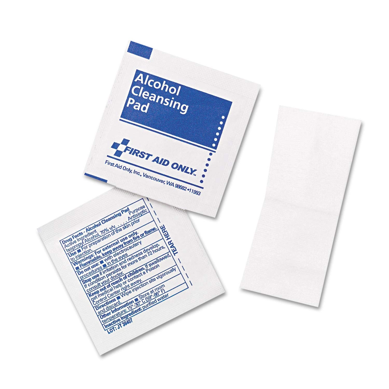 image:imageFirst Aid Only FAE4001 Alcohol Cleansing Pads 20 CountSkin Cleaning Wipe