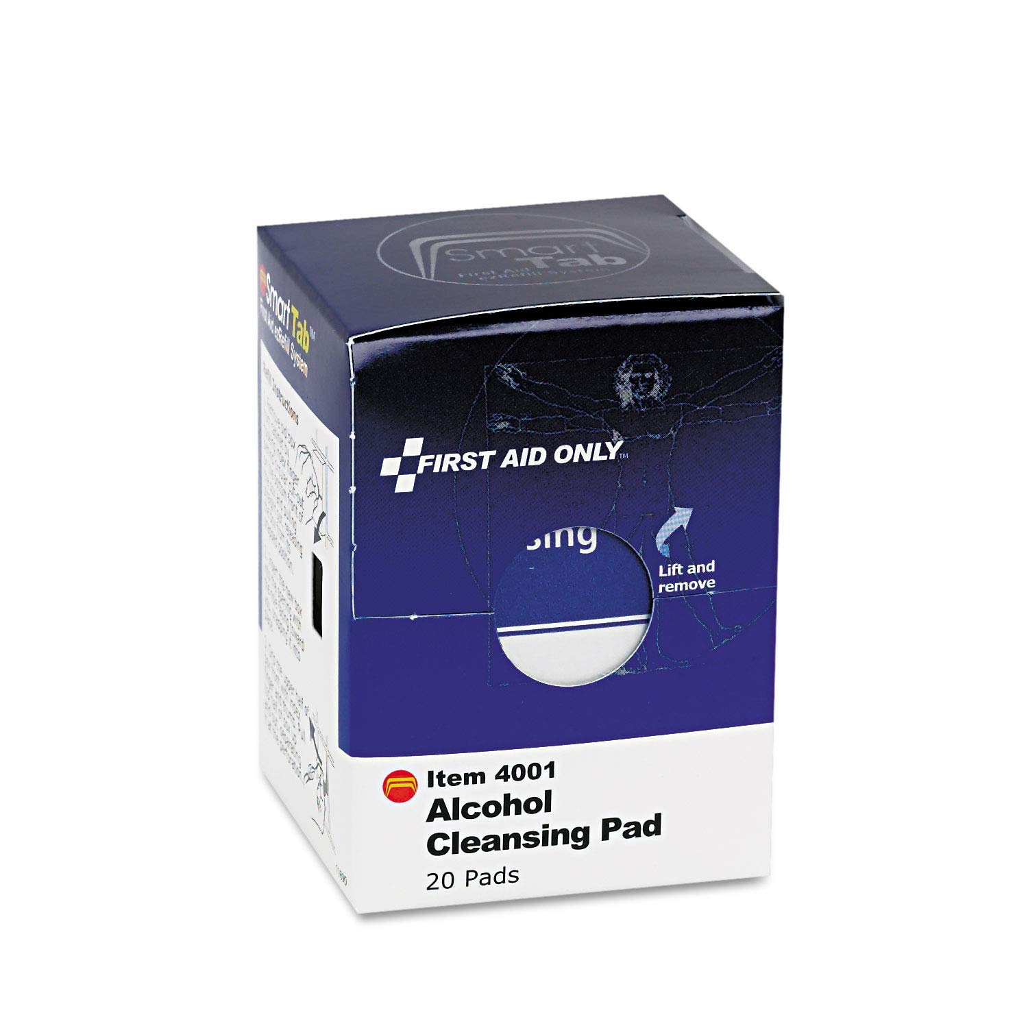 image:imageFirst Aid Only FAE4001 Alcohol Cleansing Pads 20 CountSkin Cleaning Wipe