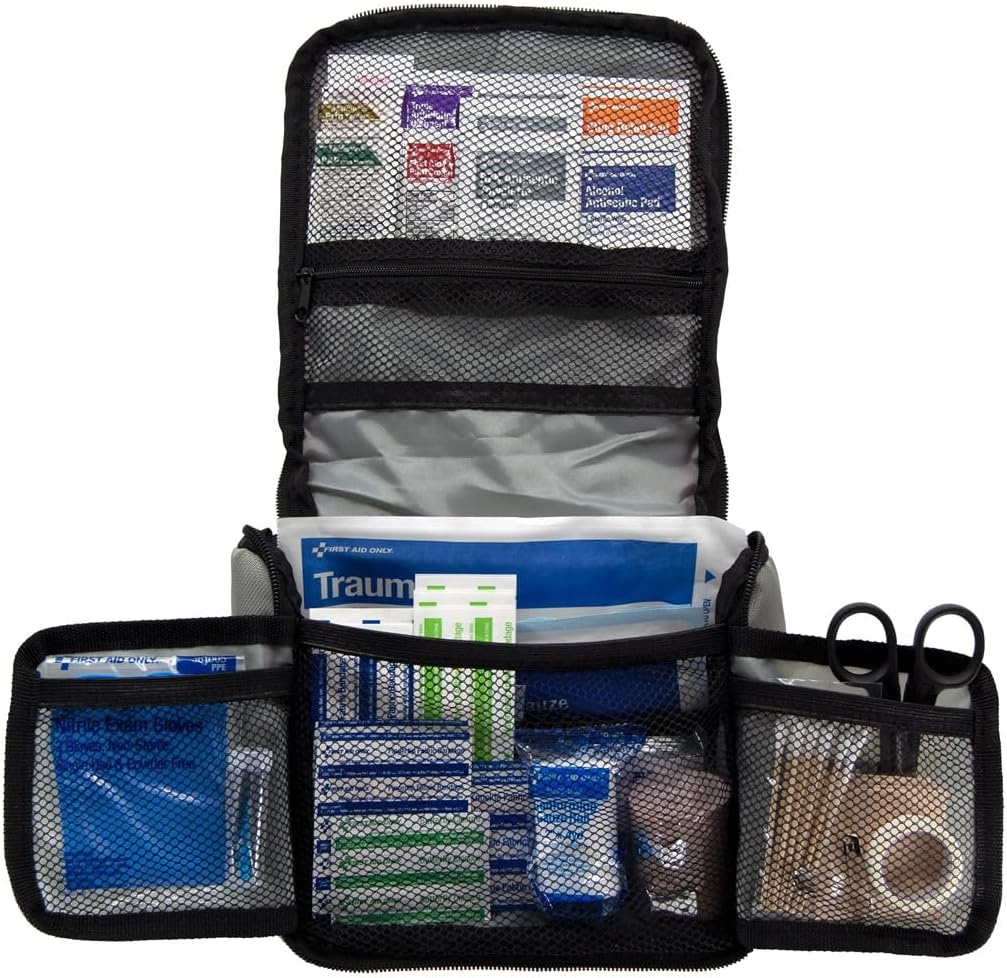 image:imagePacKit Trailblazer 3 Outdoor First Aid Kit for Hiking Camping and Outdoor Travel 108 PiecesLarge