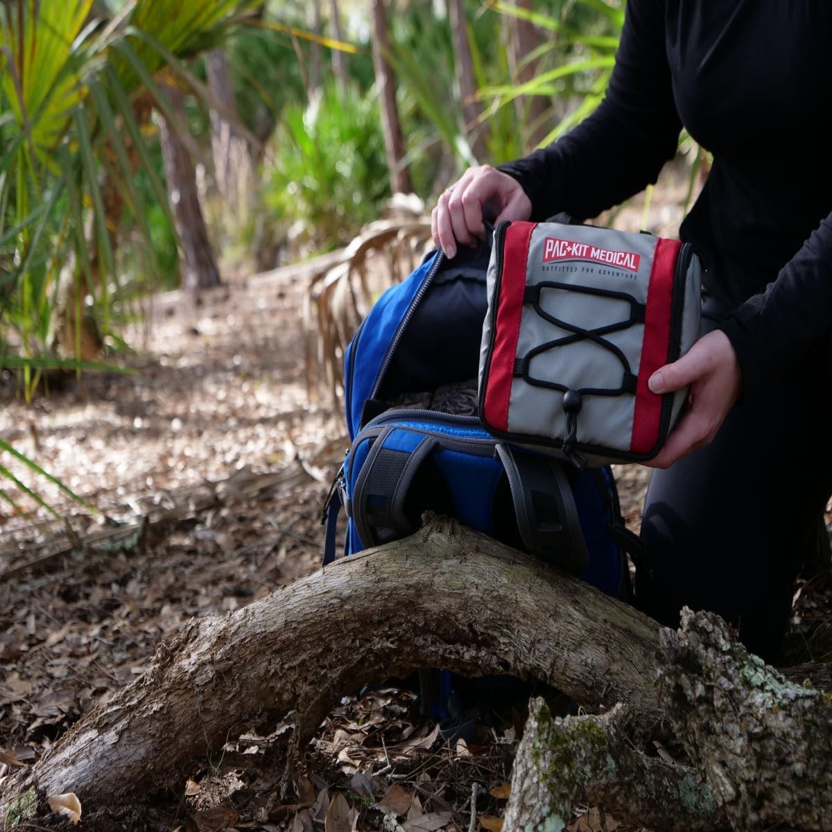 image:imagePacKit Trailblazer 3 Outdoor First Aid Kit for Hiking Camping and Outdoor Travel 108 PiecesLarge