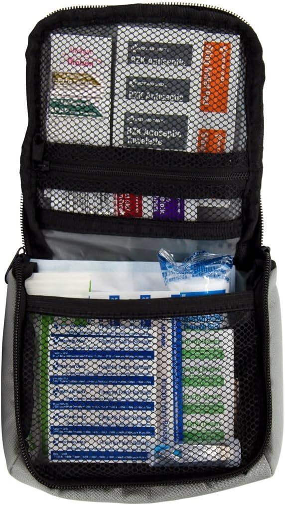 image:imagePacKit Trailblazer 3 Outdoor First Aid Kit for Hiking Camping and Outdoor Travel 108 PiecesSmall