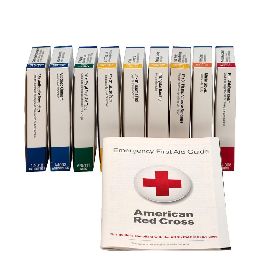 image:imageFirst Aid Kit Refill for 10 People 59 Count Package may vary