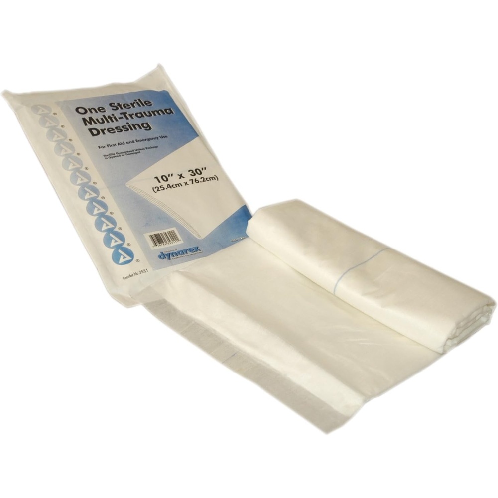 image:imageFirst Aid Only 3700 Large Sterile MultiTrauma Dressing 30 Length x 10 Width1 Count Pack of 1