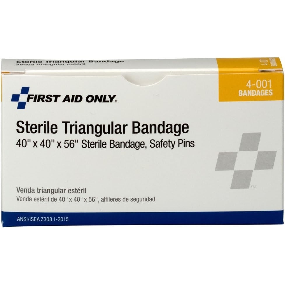 image:imageFirst Aid Only 4001 Large Sterile Triangular Bandage 40 x 56 in 1 Per Box