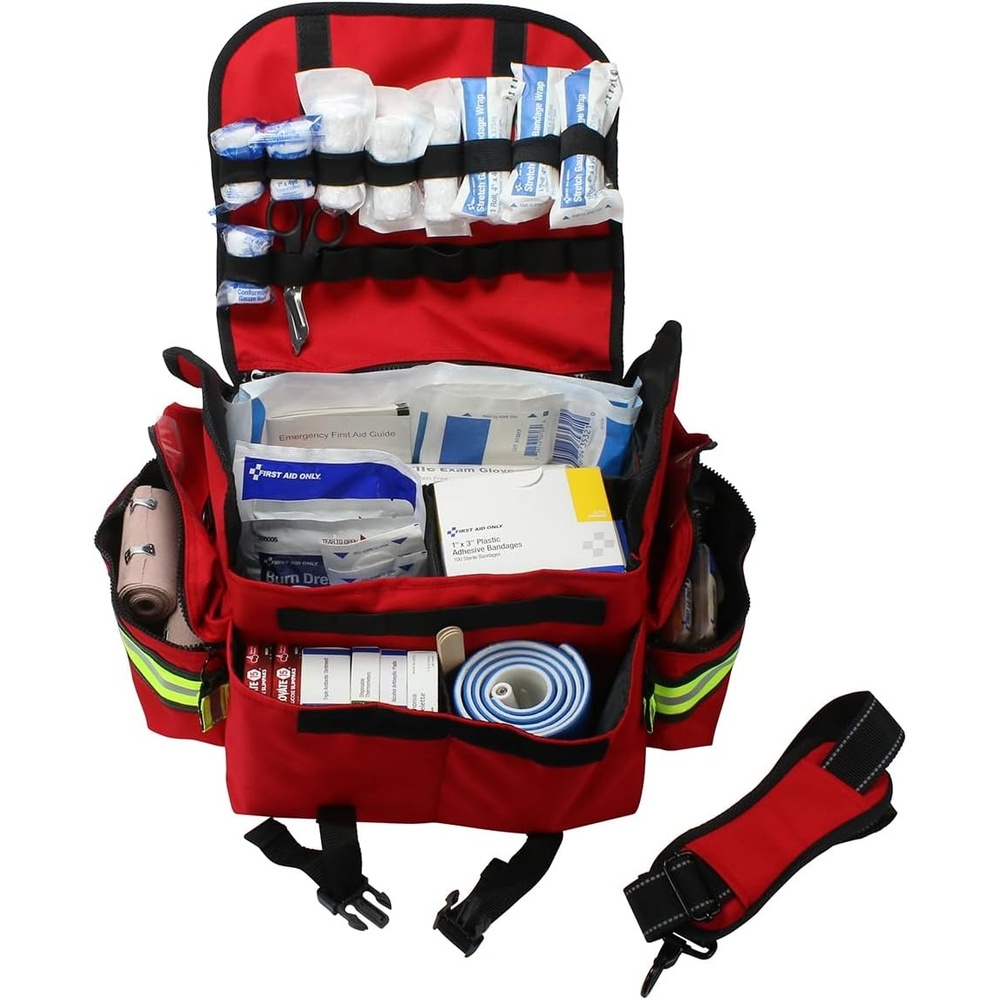 image:imageFirst Aid Only 91390 Basic First Aid Kit First Responder Bag 329 Pieces329 Pieces