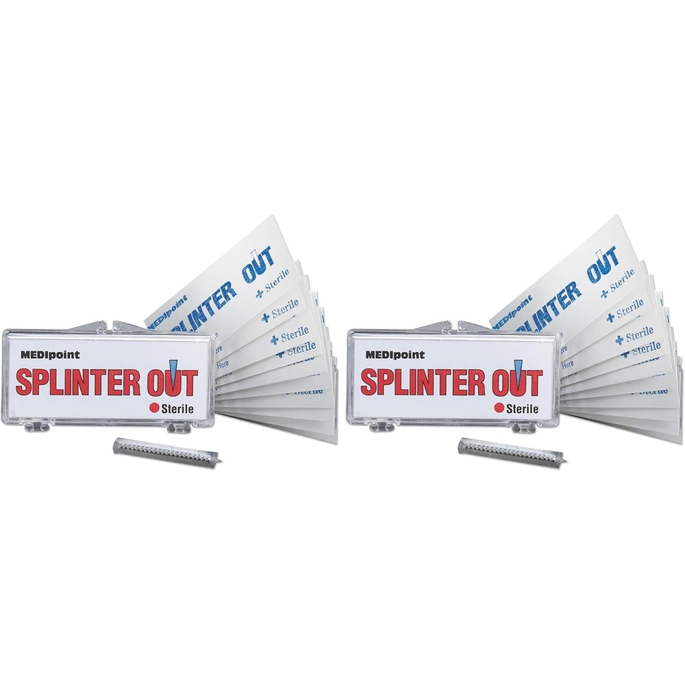 image:imageMediPoint Splinter Out First Aid Kit Refill Supplies for Business Worksite and Home 10 Count10 Count Pack of 2