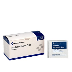 image:imageFirst Aid Only 12110 Alcohol Wipes Individually Wrapped 100 Per Box