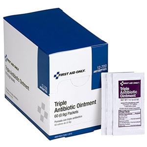 image:imageFirst Aid Only 12700 Triple Antibiotic Ointment Packets 60 Count60