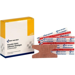 image:imageFirst Aid Only 1850 Knuckle Bandages Heavy Woven Fabric Adhesive Bandages 50 Count