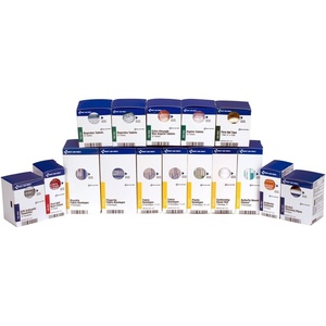 image:imageFirst Aid Only 700002 SmartCompliance 50Person First Aid Kit Refill Supplies for Business Worksite and Home 237 Pieces BlueSmartCompliance