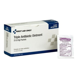 image:imageFirst Aid Only G460 Triple Antibiotic Ointment Packets 25 Count