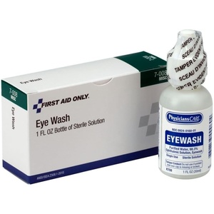 image:imagePhysiciansCare Eye Wash Solution Sterile Isotonic Buffered Solution for Flushing amp Irrigating Eyes 1oz Bottle1 Count Pack of 1