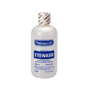 image:imagePhysiciansCare Eye Wash Solution Sterile Isotonic Buffered Solution for Flushing amp Irrigating Eyes 8oz Bottle