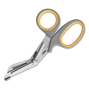 image:imagePhysiciansCare by First Aid Only 90292 Bonded Titanium First Aid Bandage Scissors 7 Bent GrayYellow