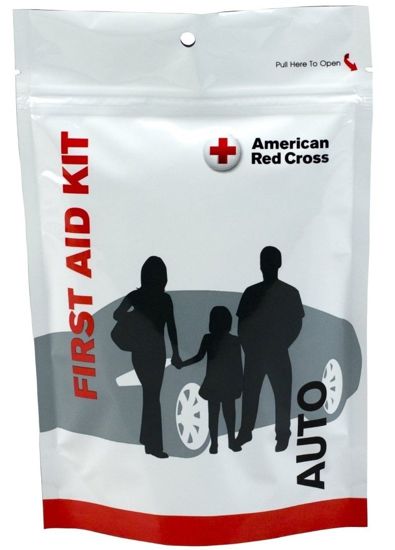 image:imageAmerican Red Cross 720008 Plastic Auto First Aid Zip Kit by First Aid Only