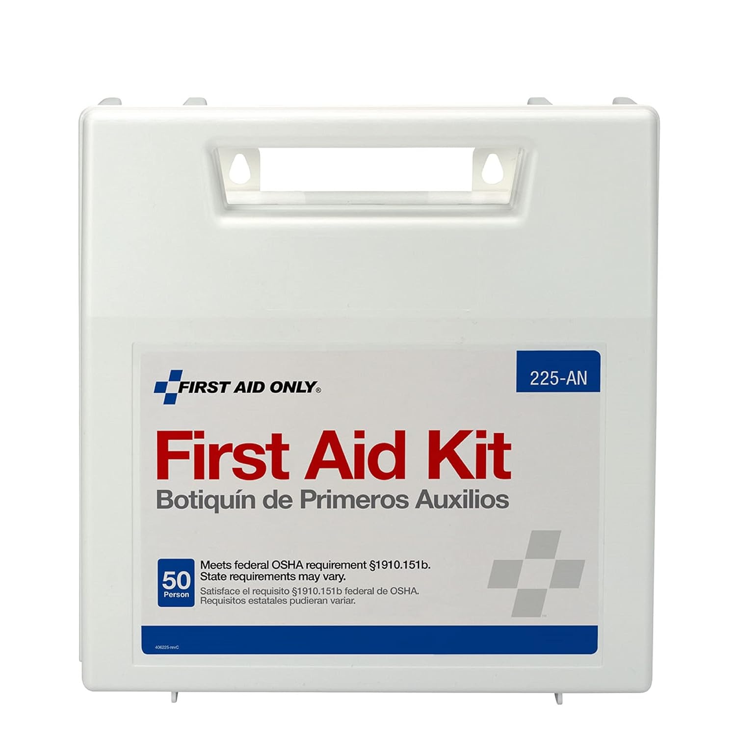 image:imageFirst Aid Only 225AN 50Person OSHACompliant First Aid Kit Emergency First Aid Kit for Office Home Car and Worksites 195 Pieces