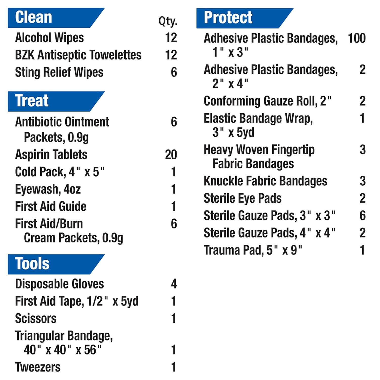 image:imageFirst Aid Only 225AN 50Person OSHACompliant First Aid Kit Emergency First Aid Kit for Office Home Car and Worksites 195 Pieces