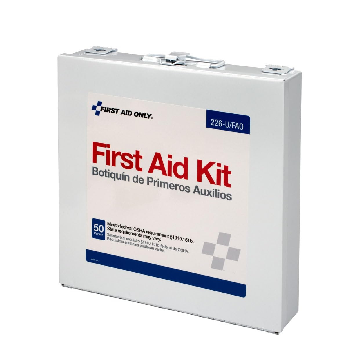image:imageFirst Aid Only 226U OSHA Compliant First Aid Kit 50Person Emergency First Aid Kit for Business Home Car and Worksites with ColorCoded Unitized Boxes of First Aid Supplies 191 Pieces
