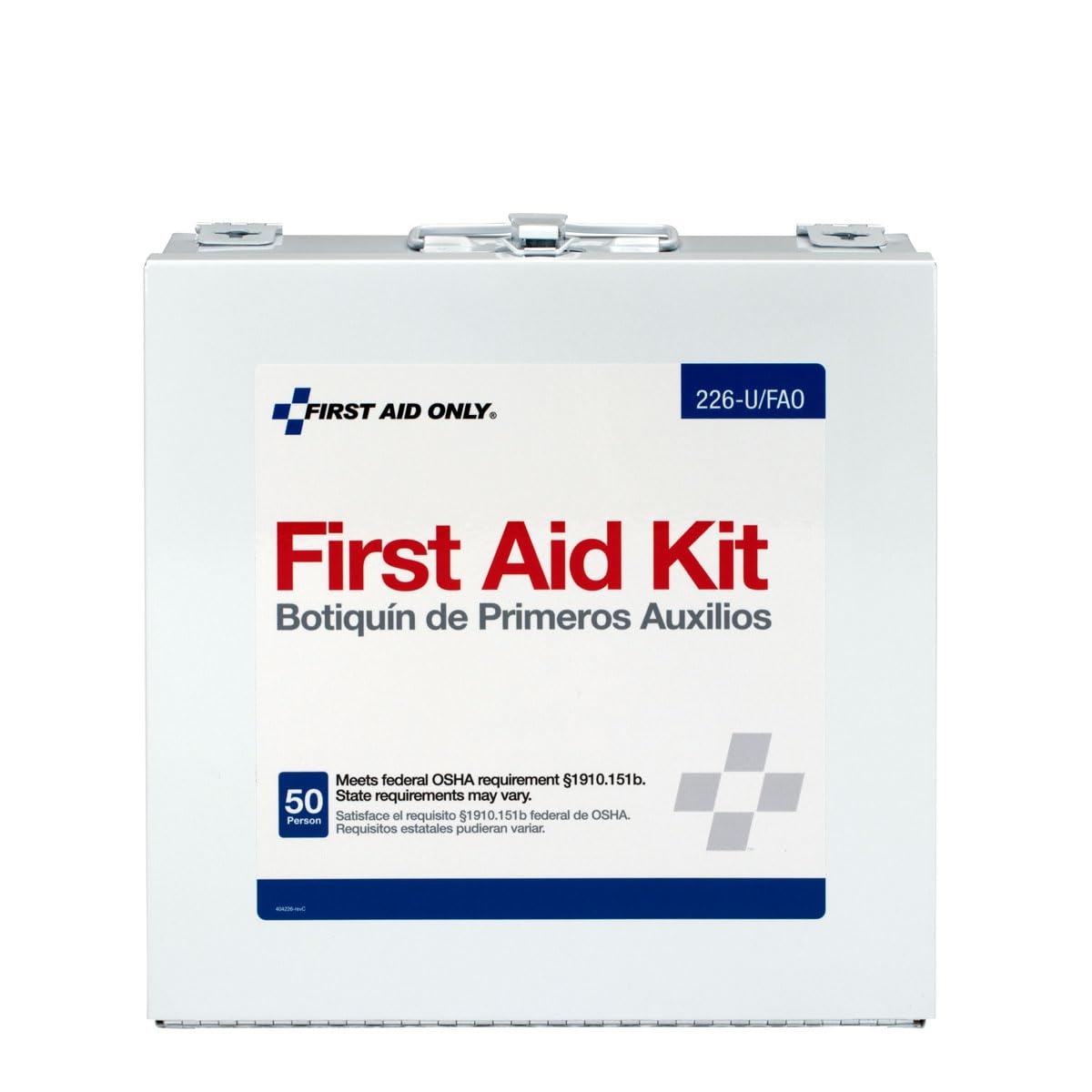 image:imageFirst Aid Only 226U OSHA Compliant First Aid Kit 50Person Emergency First Aid Kit for Business Home Car and Worksites with ColorCoded Unitized Boxes of First Aid Supplies 191 Pieces
