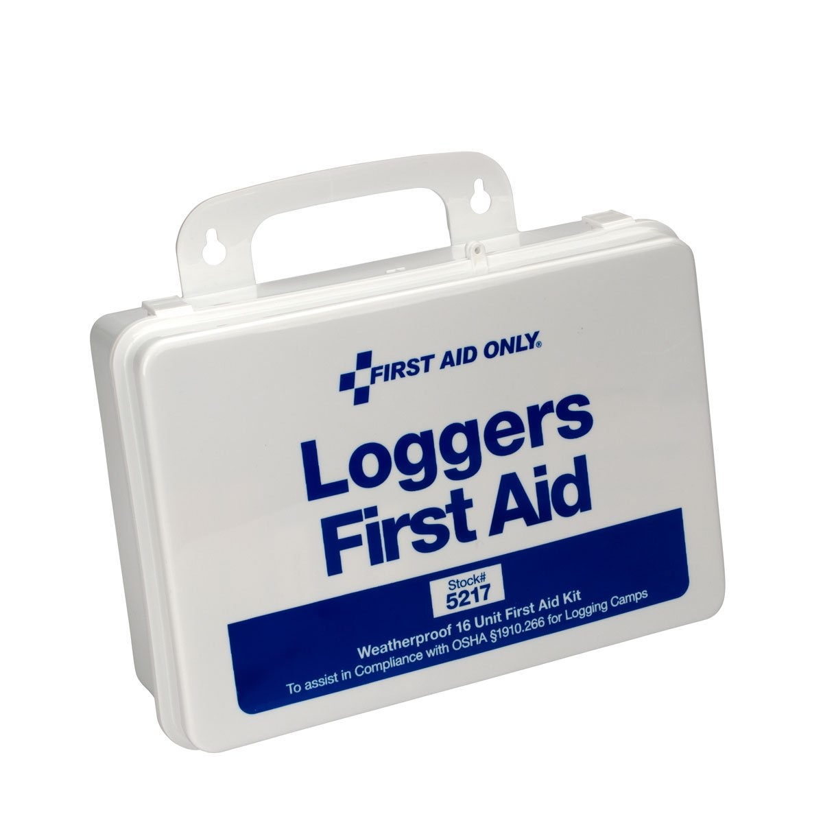 image:imageFirst Aid Only 5217 25Person Weatherproof Plastic Forestry Loggers First Aid Kit 66 Pieces