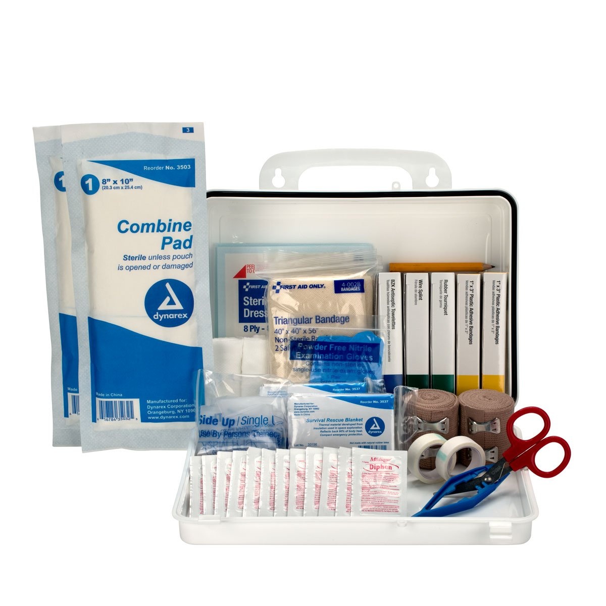 image:imageFirst Aid Only 5217 25Person Weatherproof Plastic Forestry Loggers First Aid Kit 66 Pieces