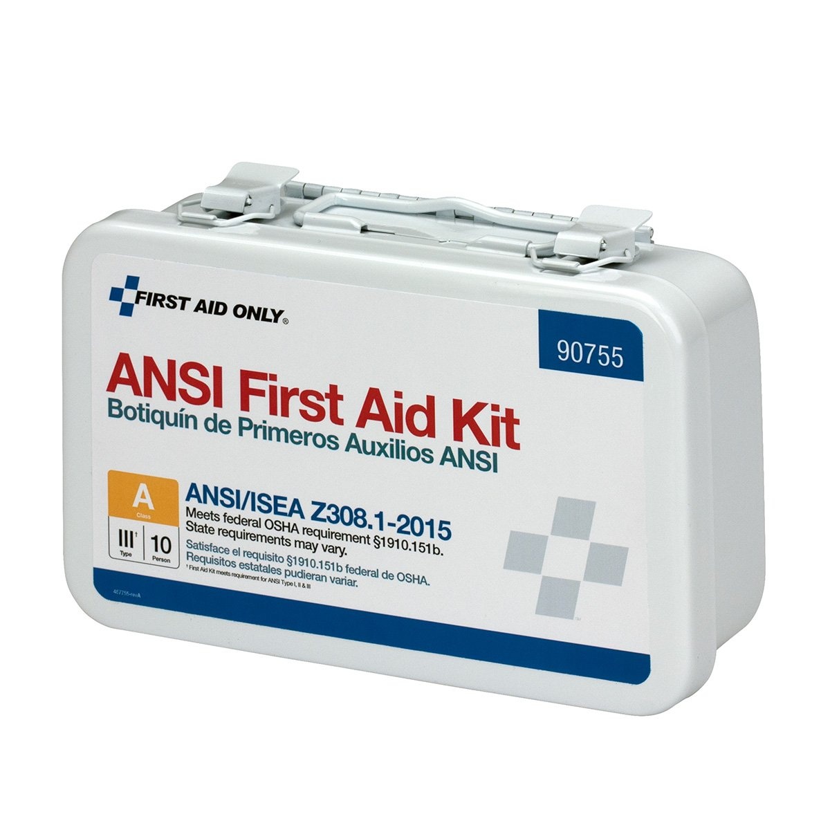 image:imageFirst Aid Only 90755 ANSI A 2015 and OSHA Compliant First Aid Kit 10Person Emergency First Aid Kit for Business Home Car and Worksites 71 Pieces