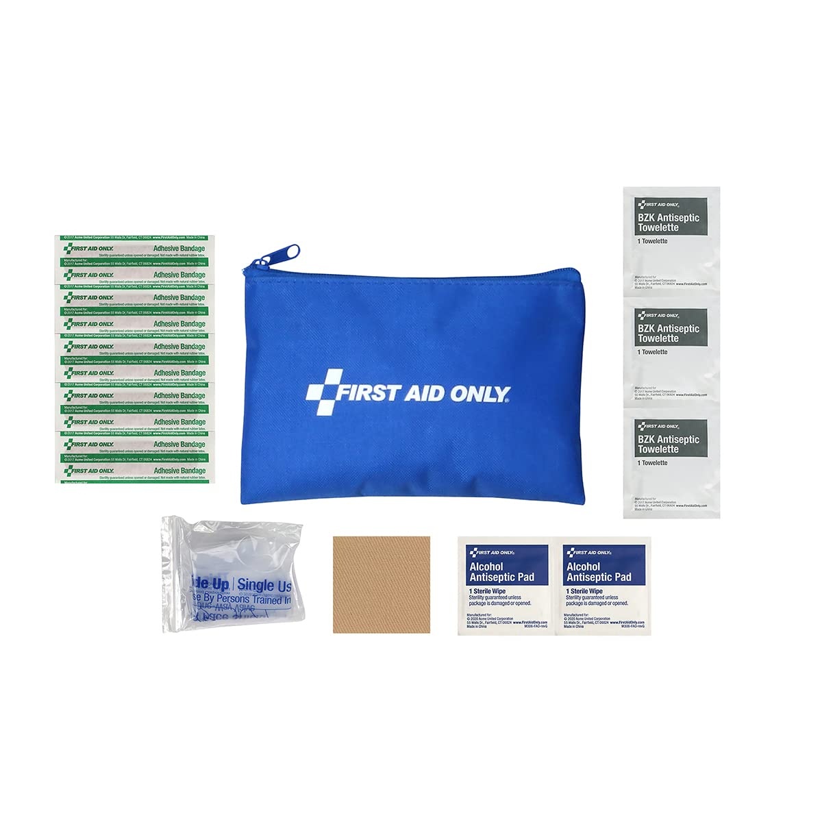 image:imageFirst Aid Only AllPurpose Emergency First Aid Kit for Home Work and Travel 160 Pieces
