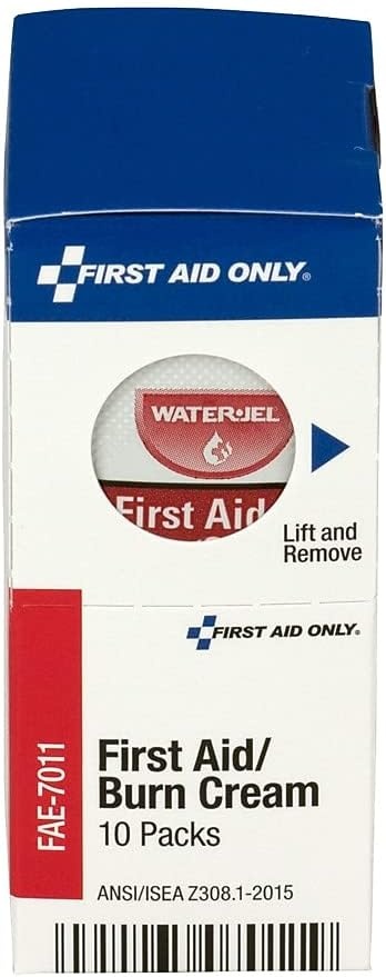 image:imageFirst Aid Only FAE7011 SmartCompliance Refill Burn Cream Packets 10 Count1 Count Pack of 10