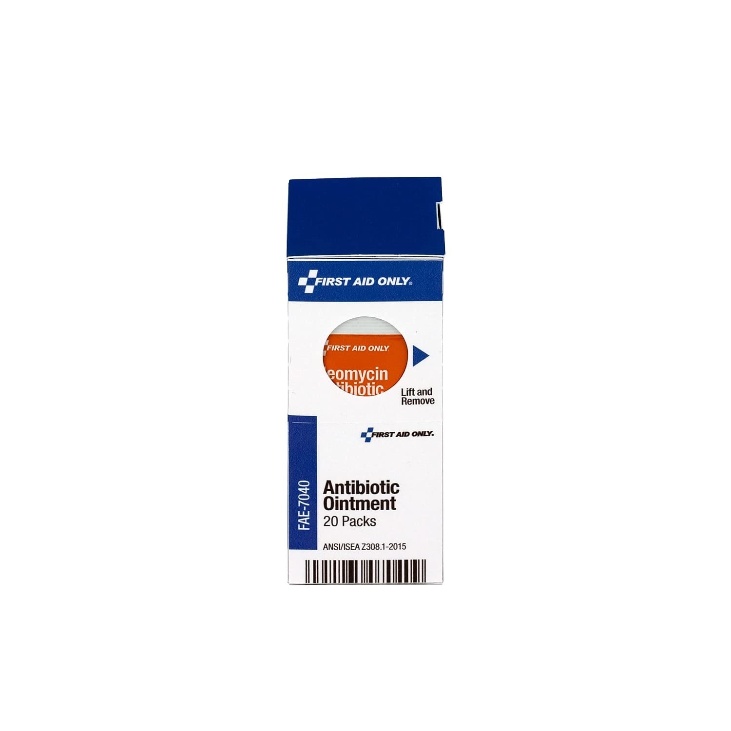 image:imageFirst Aid Only FAE7040 SmartCompliance Refill Antibiotic Ointment Packets 20 Count
