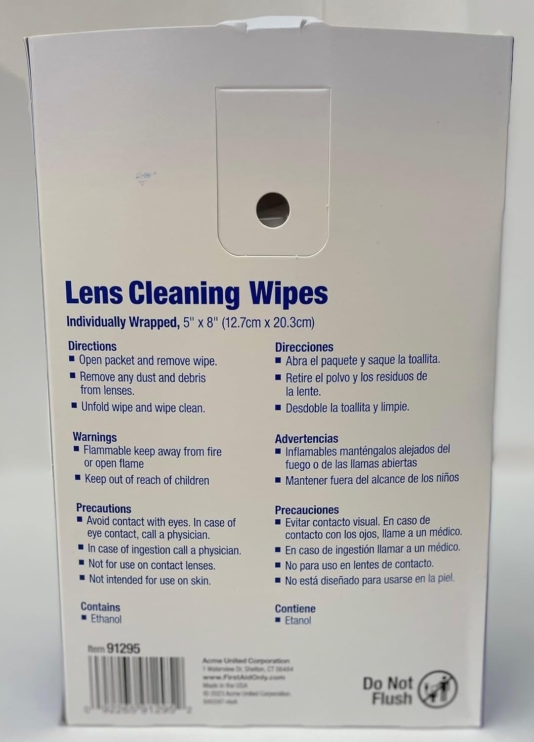 image:imagePhysiciansCare PreMoistened AntiFog AntiStatic Lens Wipes for Eyeglasses 1 Pack 100 Count100 Count Pack of 1