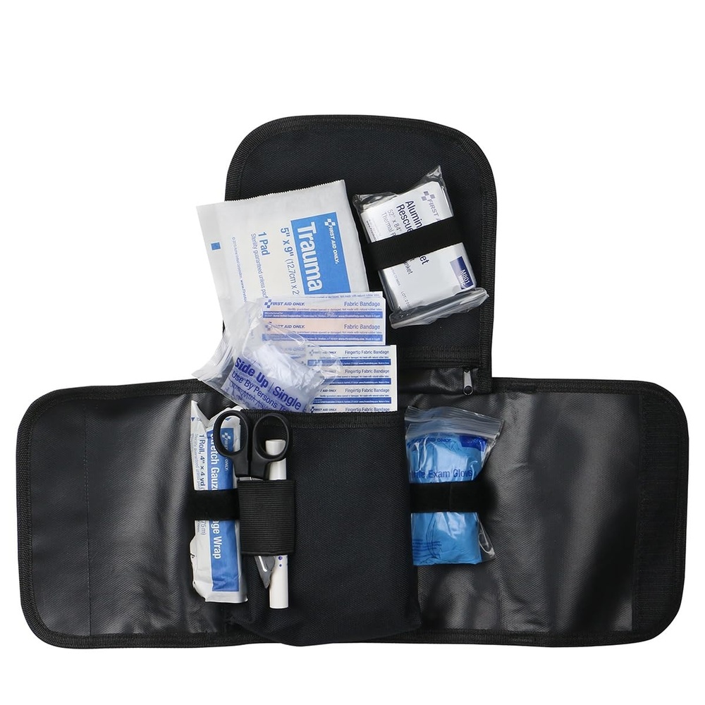 image:imageFirst Aid Only 91389 Vehicle Headrest First Aid Kit for Car 93 Pieces