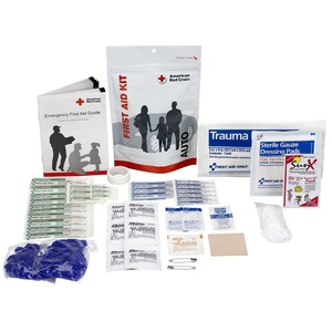 image:imageAmerican Red Cross 720008 Plastic Auto First Aid Zip Kit by First Aid Only