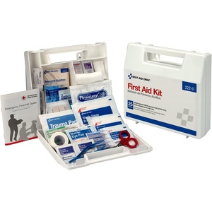 image:imageFirst Aid Kit for 10 People 62 Pieces OSHA Compliant Plastic Case