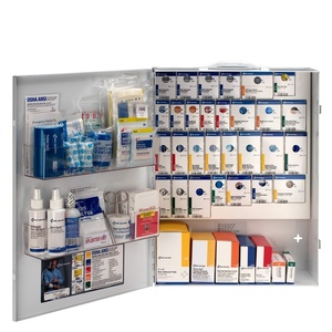 image:imageFirst Aid Only 150 Person XL Metal SmartCompliance Food Service First Aid Cabinet Without Medications 90831