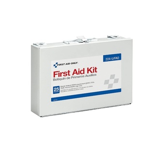 image:imageFirst Aid Only 224UFAO OSHACompliant 25Person Emergency First Aid Kit for Office Home Renovation Job Sites and Construction Vehicles 106 Pieces
