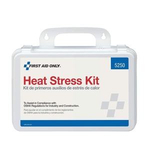 image:imageFirst Aid Only 5250 Heat Stress Kit OSHACompliant First Aid Kit for Heat Exhaustion and Heat Stroke Prevention 26 Pieces