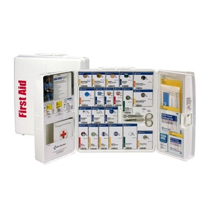 image:imageFirst Aid Only 90580 50Person SmartCompliance OSHA First Aid Cabinet for Businesses Large Plastic First Aid Cabinet Without Medications 203 Pieces