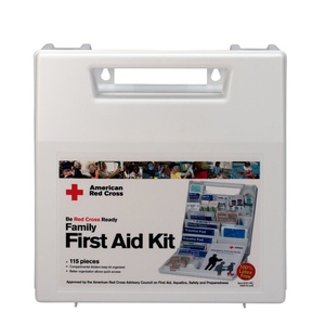 image:imageFirst Aid Only 9161RC American Red Cross Deluxe Family First Emergency First Aid Kit for Home and Travel 115 Pieces
