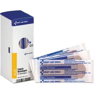 image:imageFirst Aid Only FAE3100 SmartCompliance Refill Plastic Adhesive Bandages 1 x 3 40 Count13 Inch
