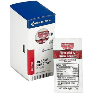 image:imageFirst Aid Only FAE7011 SmartCompliance Refill Burn Cream Packets 10 Count1 Count Pack of 10