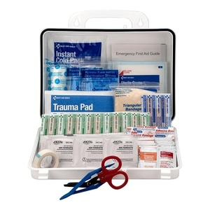 image:imageFirst Aid Only OSHA Compliant 25Person Contractors First Aid Kit for Construction Sites Work Vehicles Office Home Renovation  Emergency Supplies for Cuts and Scrapes  Plastic Case  178 Pieces
