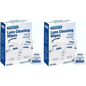 image:imagePhysiciansCare PreMoistened AntiFog AntiStatic Lens Wipes for Eyeglasses 1 Pack 100 Count100 Count Pack of 2